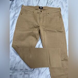 PAIGE Men's Khaki Trousers
